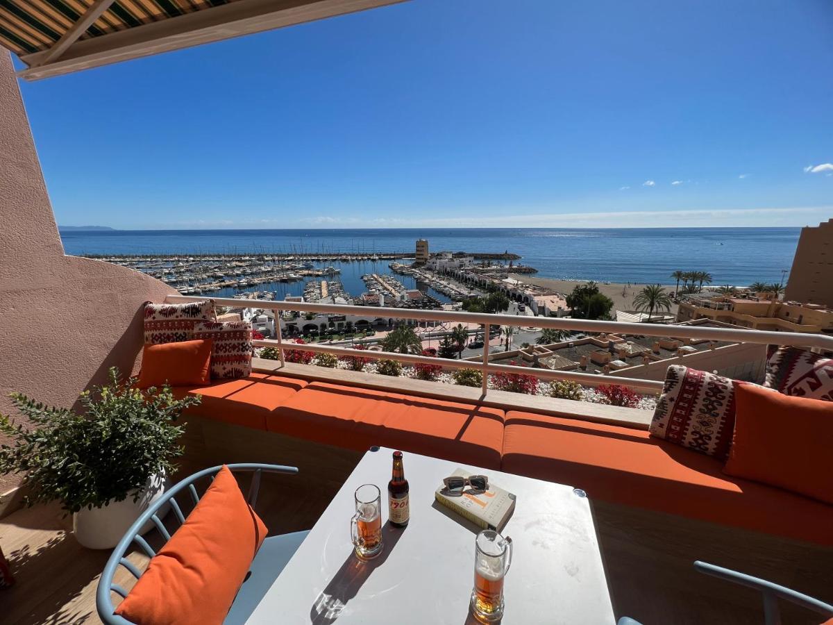 Apartamento Atico 1ª Linea De Playa En Puerto De Aguadulce Almería Exterior foto